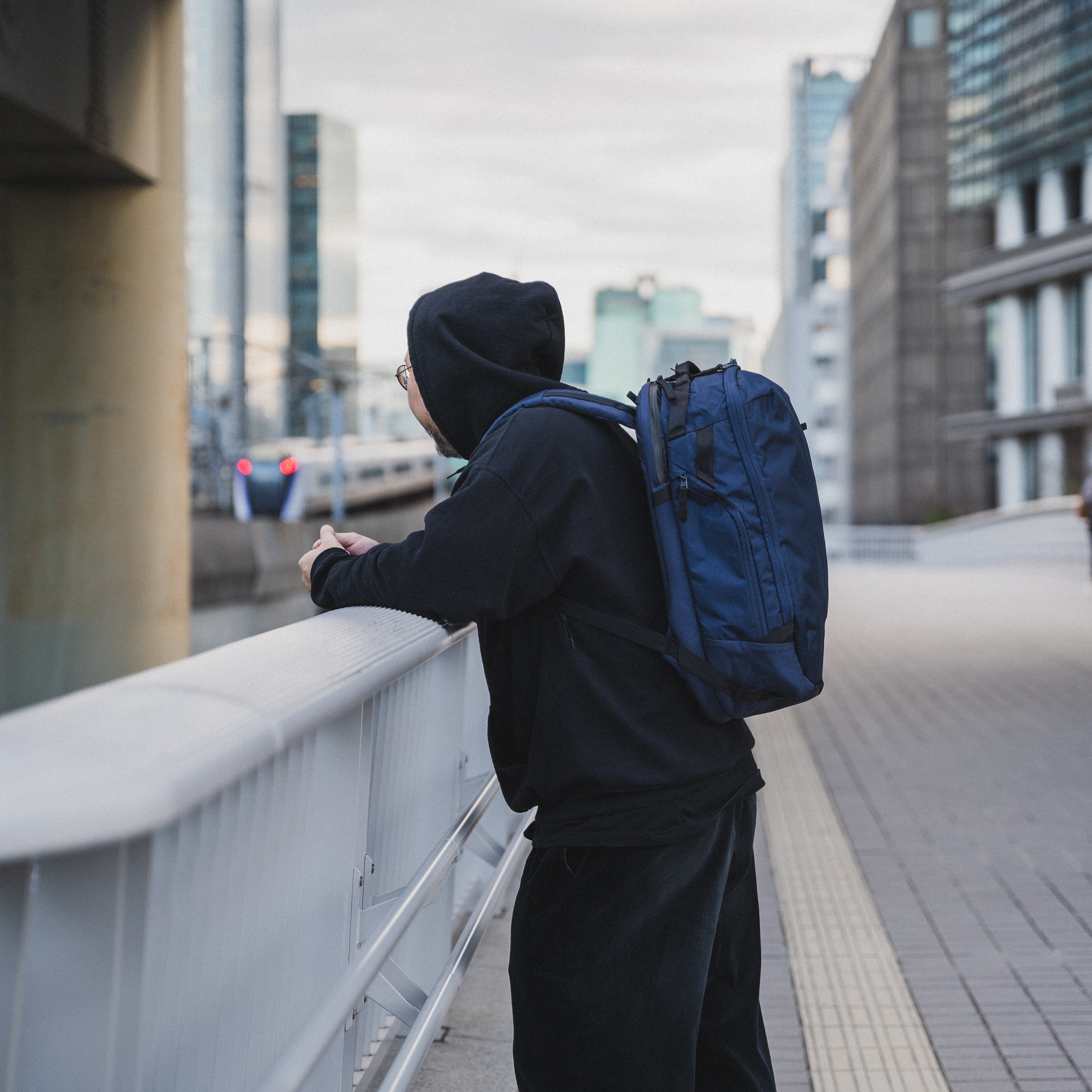 ABLE CARRY MAX BACKPACK - NAVY – Prime Skateboard