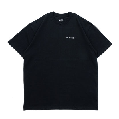 LAST RESORT AB T 50-50 S/S TEE - BLACK