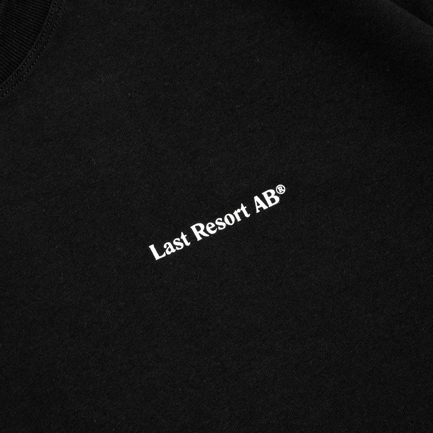 LAST RESORT AB T 50-50 S/S TEE - BLACK