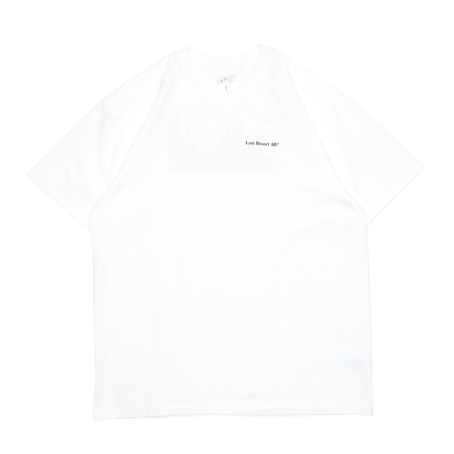 LAST RESORT AB T 50-50 S/S TEE - WHITE