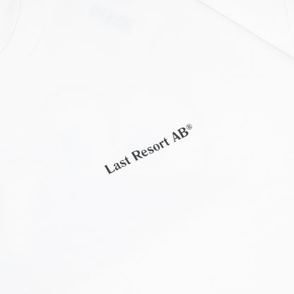 LAST RESORT AB T 50-50 S/S TEE - WHITE