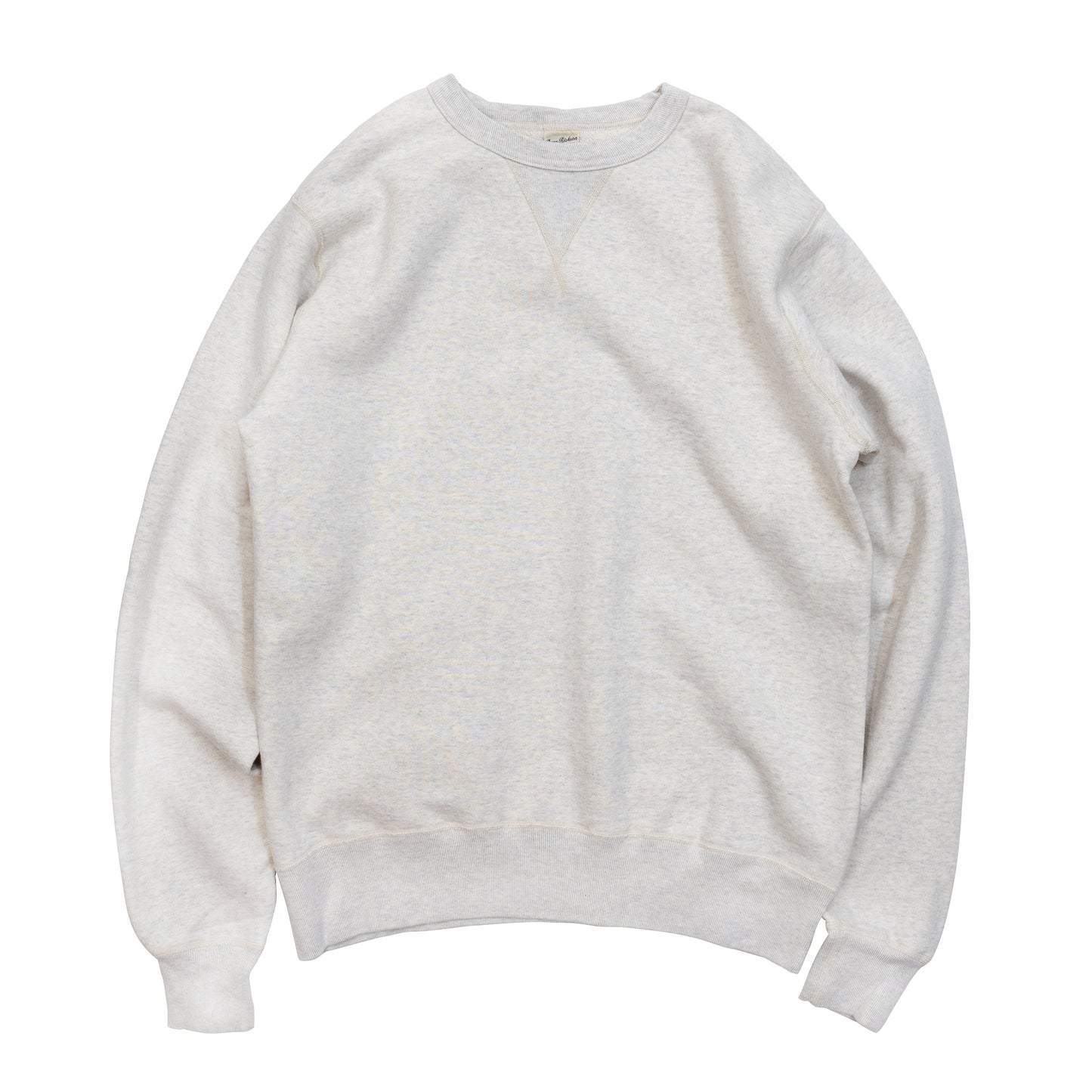 BUZZ RICKSON'S SET-IN CREW NECK SWEAT - OATMEAL（BR65622）