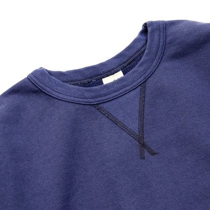 BUZZ RICKSON'S SET-IN CREW NECK SWEAT - NAVY (BR65622)