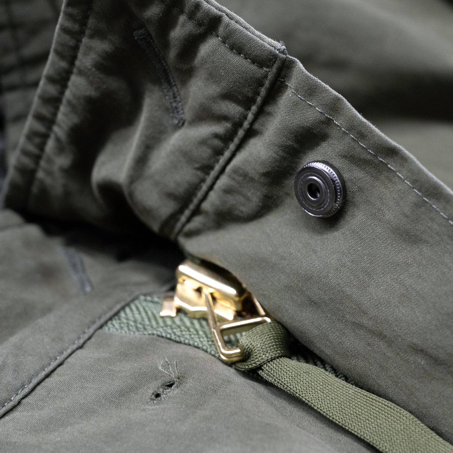 【OUTLET】CLUMSY PICTURES SHORT M-65 FIELD PARKA - OLIVE DRAB