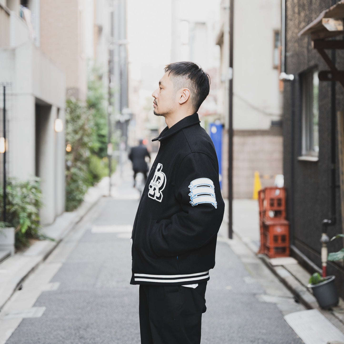 Liberaiders / LR VARSITY JACKET - BLACK