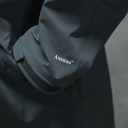 Anders™ 3LAYERS ECWCS HARD SHELL COAT - MATT BLACK