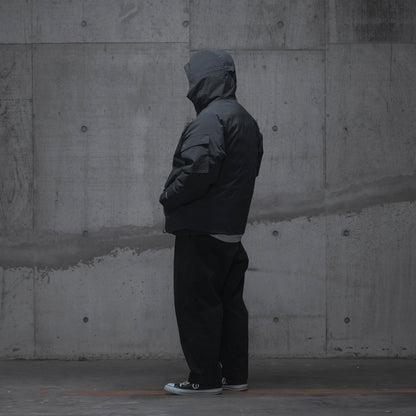 Anders™ 3LAYERS ECWCS HARD SHELL PUFFER JACKET - MATT BLACK