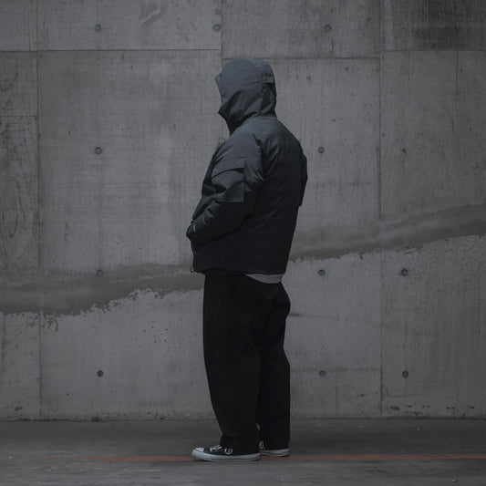 Anders™ 3LAYERS ECWCS HARD SHELL PUFFER JACKET - MATT BLACK