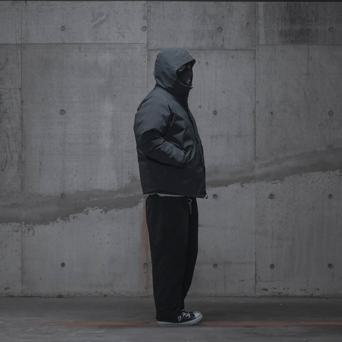 Anders™ 3LAYERS ECWCS HARD SHELL PUFFER JACKET - MATT BLACK