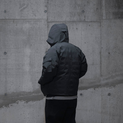 Anders™ 3LAYERS ECWCS HARD SHELL PUFFER JACKET - MATT BLACK