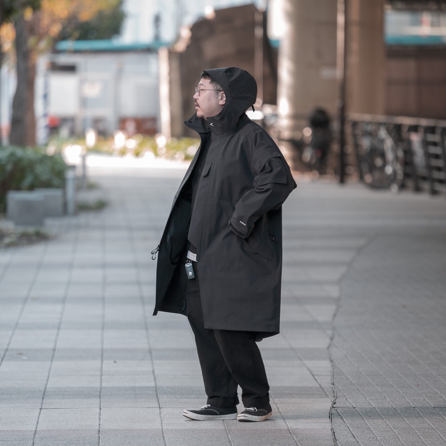 Anders™ 3LAYERS ECWCS HARD SHELL COAT - MATT BLACK