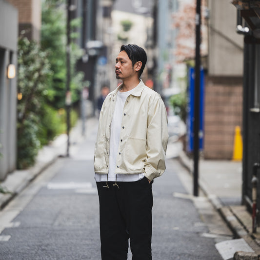 MODUCT POPLIN JACKET - OFF WHITE（MO15871）