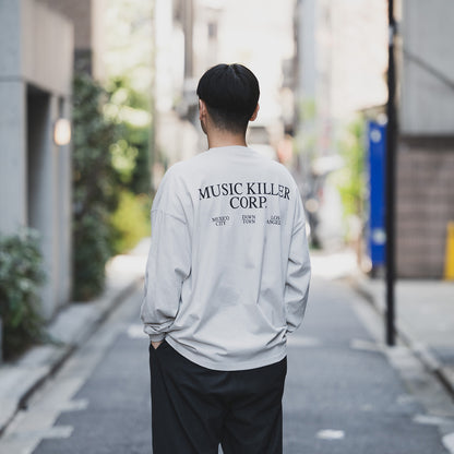 Lil' Tokyo x GORILLA TACOS MUSIC KILLER CORP L/S TEE - BLACK