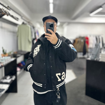 Liberaiders / LR VARSITY JACKET - BLACK