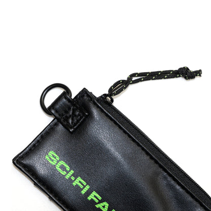 SCI-FI FANTASY WALLET CARD HOLDER - BLACK