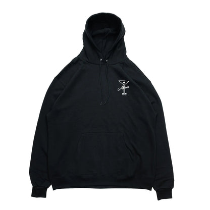 ALLTIMERS / LEAGUE PLAYERS HOODY - BLACK (DEAD STOCK)