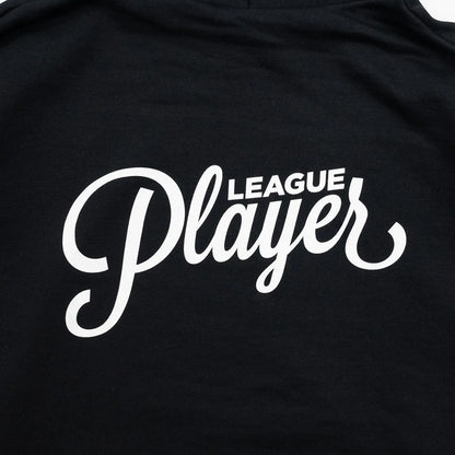 ALLTIMERS / LEAGUE PLAYERS HOODY - BLACK (DEAD STOCK)