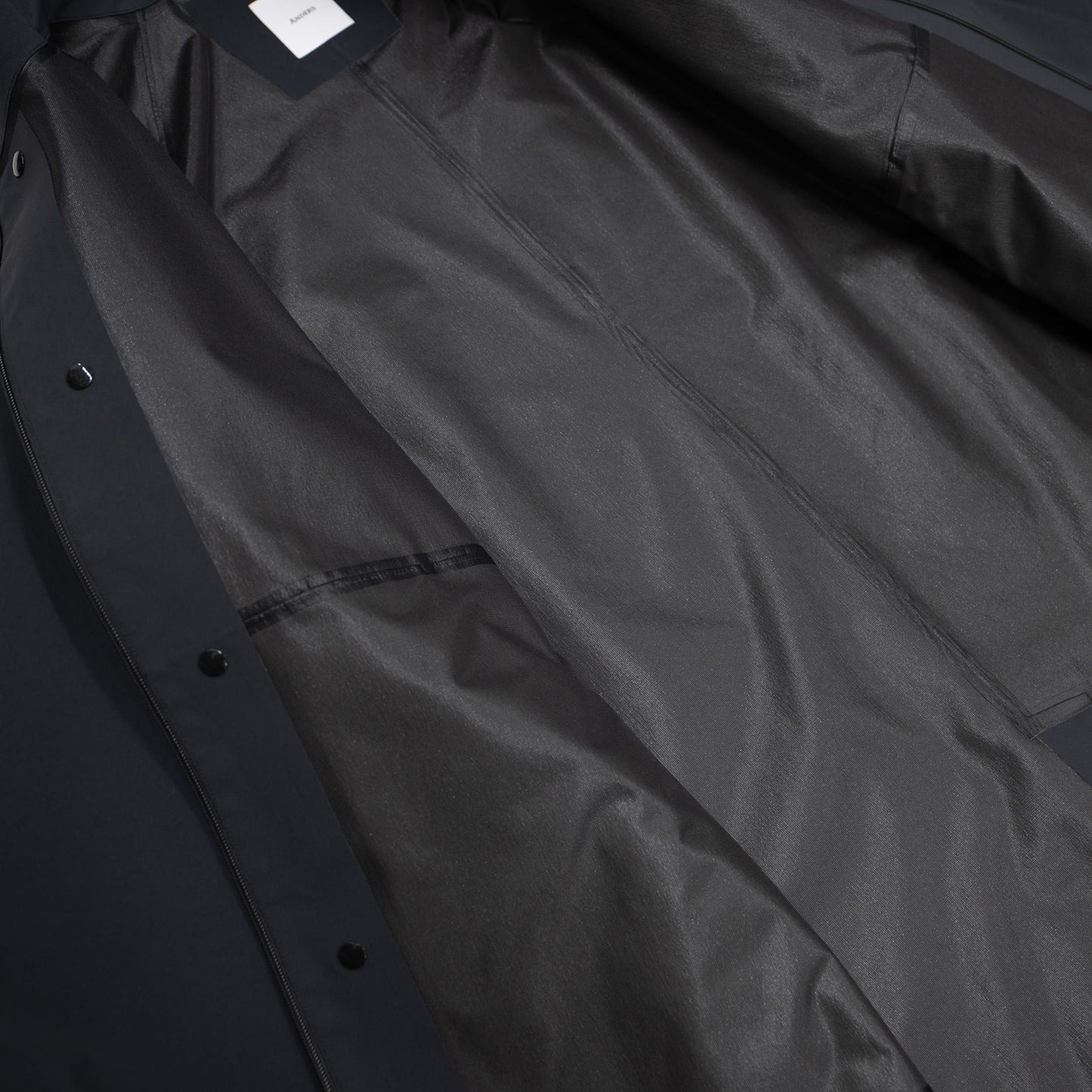 Anders™ 3LAYERS ECWCS HARD SHELL COAT - MATT BLACK