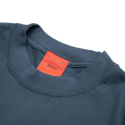 Anders™ / 7.5 oz PRIMARY US COTTON S/S TEE - BLUE
