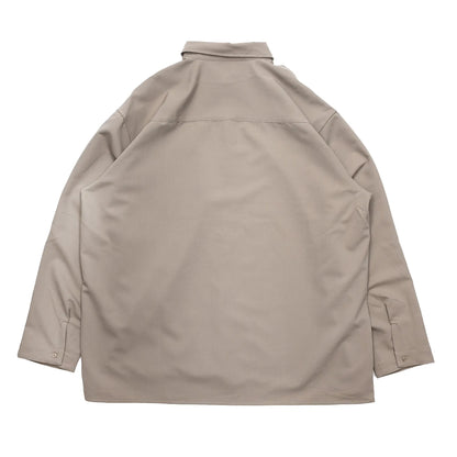 Anders™ WIDE DRAPE L/S SHIRTS - DARK NAVY