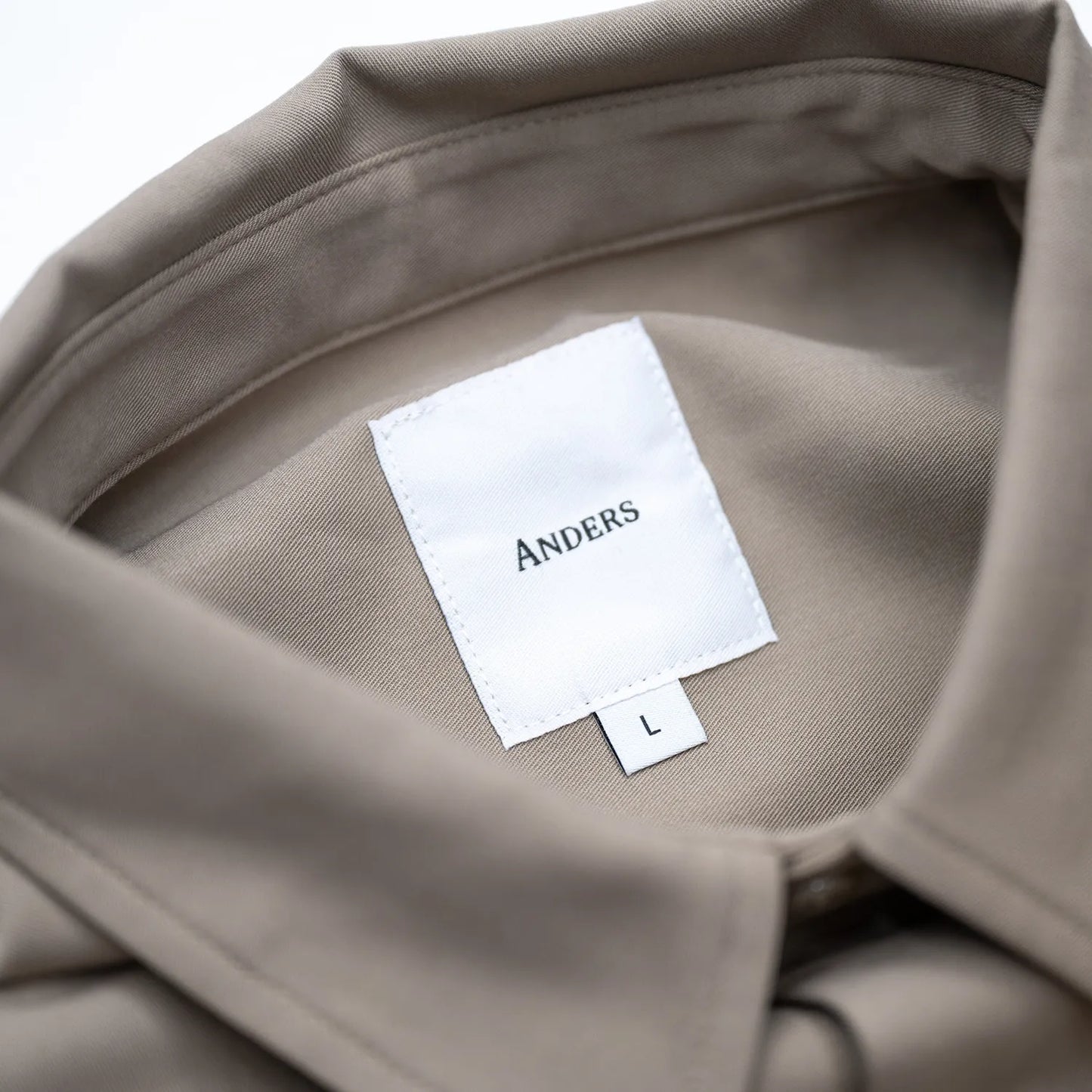 Anders™ WIDE DRAPE L/S SHIRTS - DARK NAVY