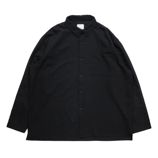 Anders™ WIDE DRAPE L/S SHIRTS - DARK NAVY