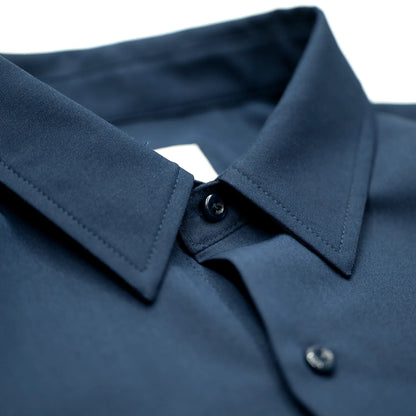 Anders™ WIDE DRAPE L/S SHIRTS - DARK NAVY