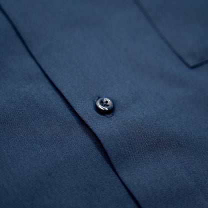 Anders™ WIDE DRAPE L/S SHIRTS - DARK NAVY