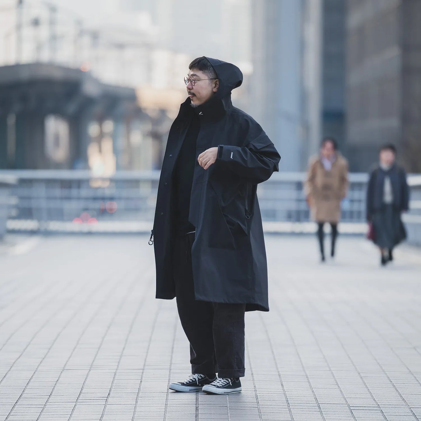 Anders™ 3LAYERS ECWCS HARD SHELL COAT - MATT BLACK