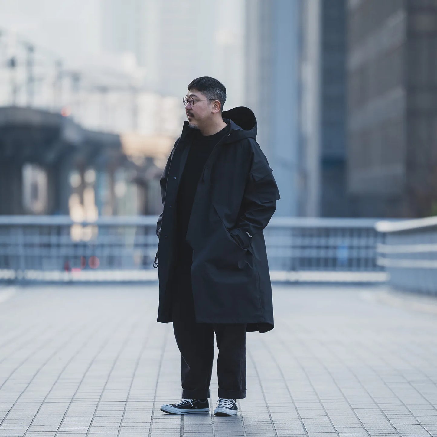 Anders™ 3LAYERS ECWCS HARD SHELL COAT - MATT BLACK