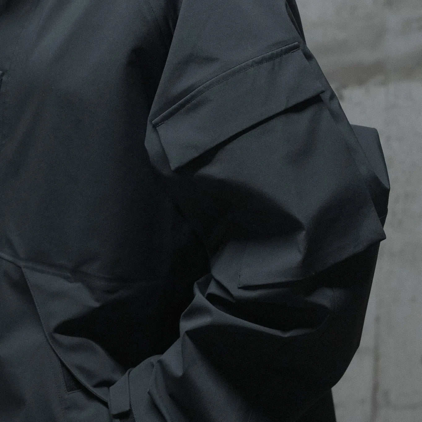 Anders™ 3LAYERS ECWCS HARD SHELL COAT - MATT BLACK