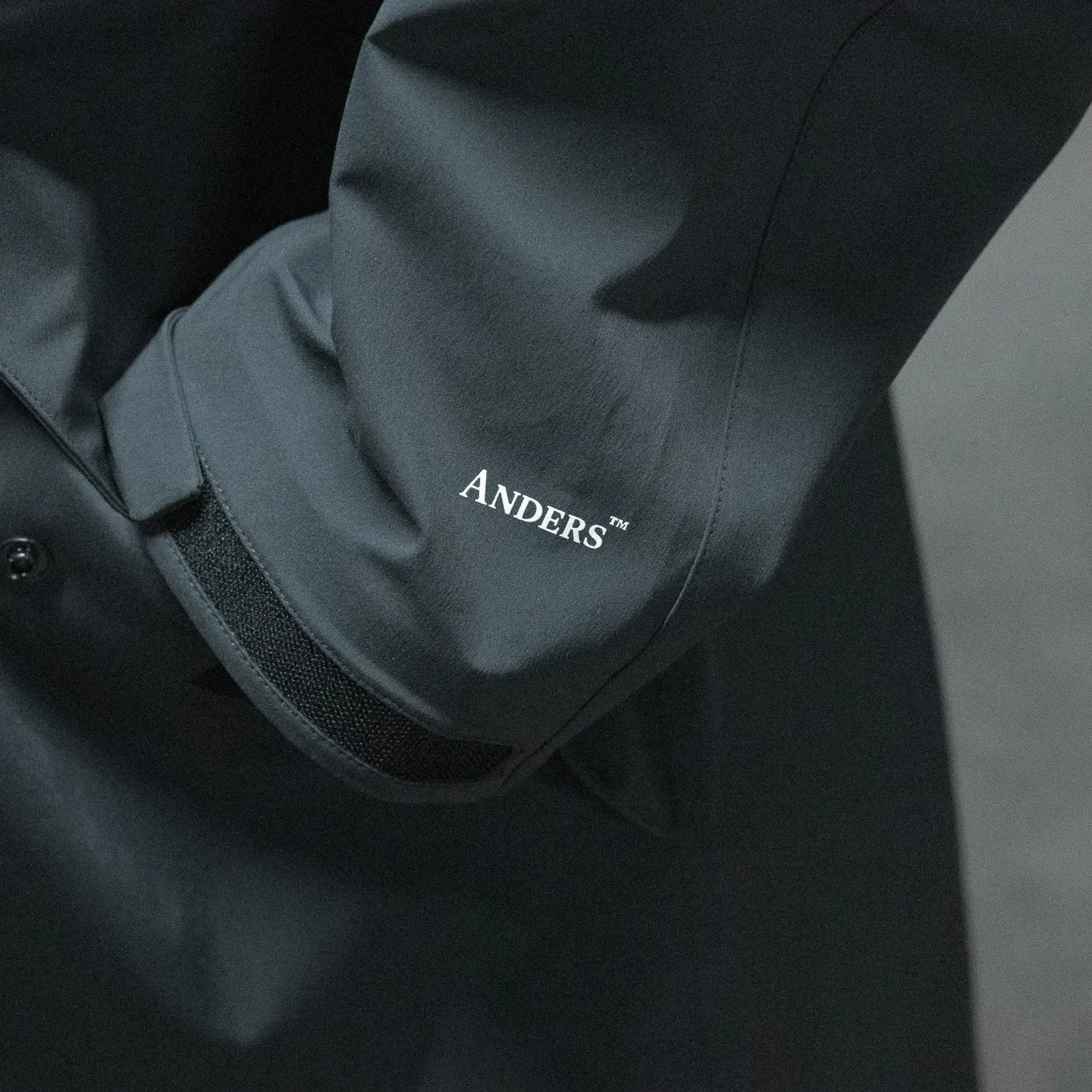 Anders™ 3LAYERS ECWCS HARD SHELL COAT - MATT BLACK
