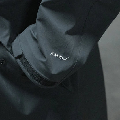 Anders™ 3LAYERS ECWCS HARD SHELL COAT - MATT BLACK