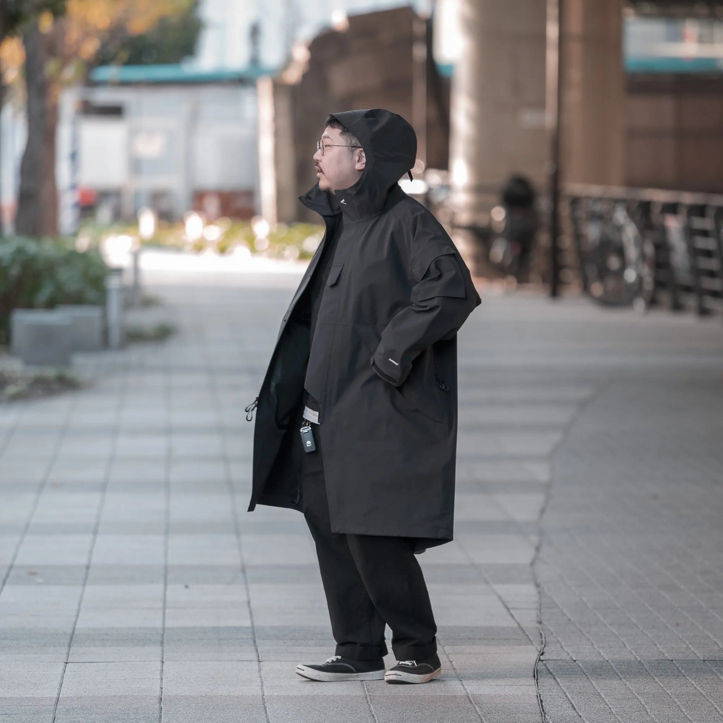 Anders™ 3LAYERS ECWCS HARD SHELL COAT - MATT BLACK