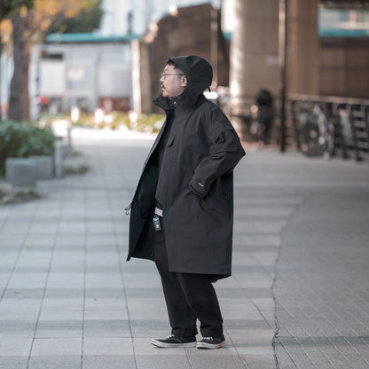 Anders™ 3LAYERS ECWCS HARD SHELL COAT - MATT BLACK