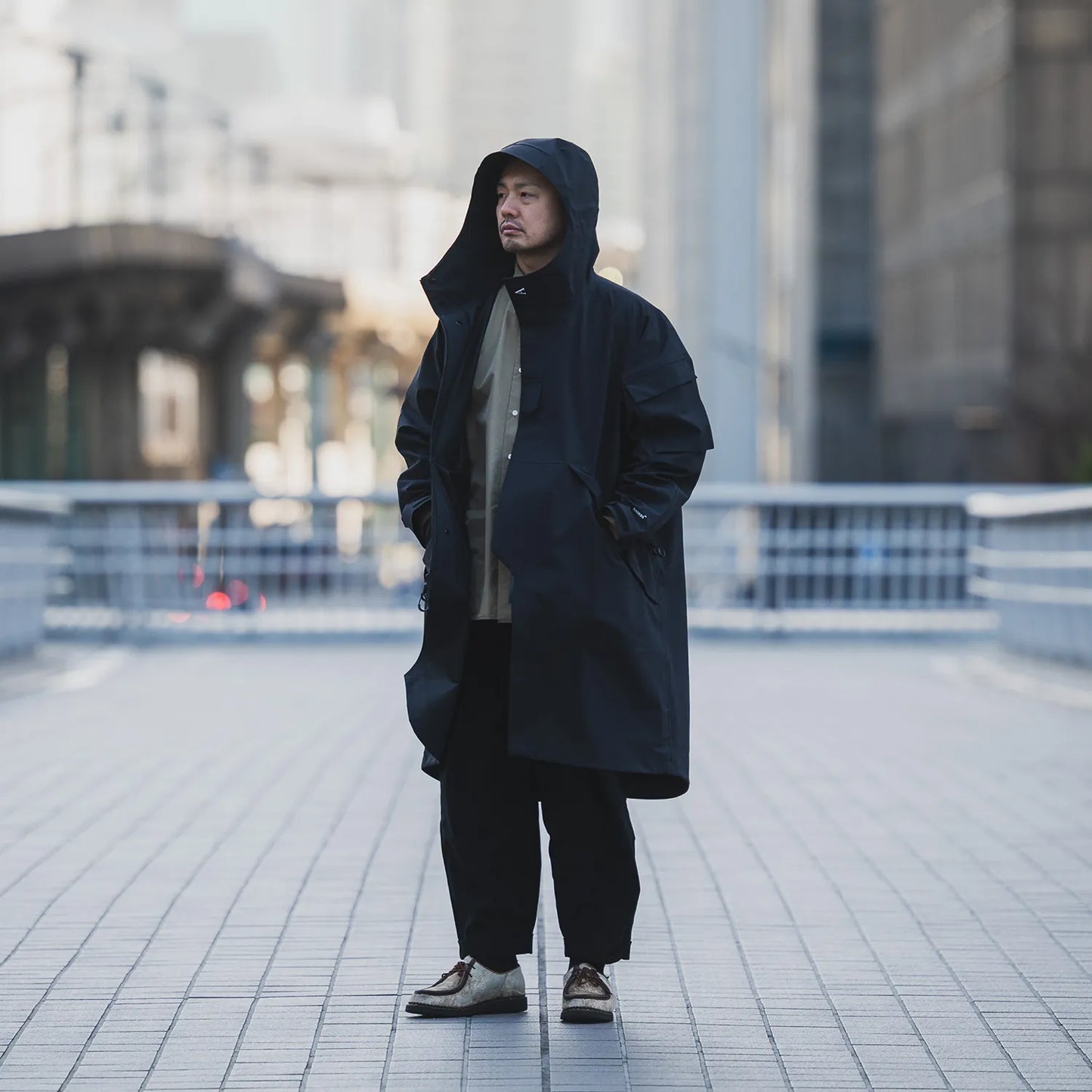 Anders™ 3LAYERS ECWCS HARD SHELL COAT - MATT BLACK