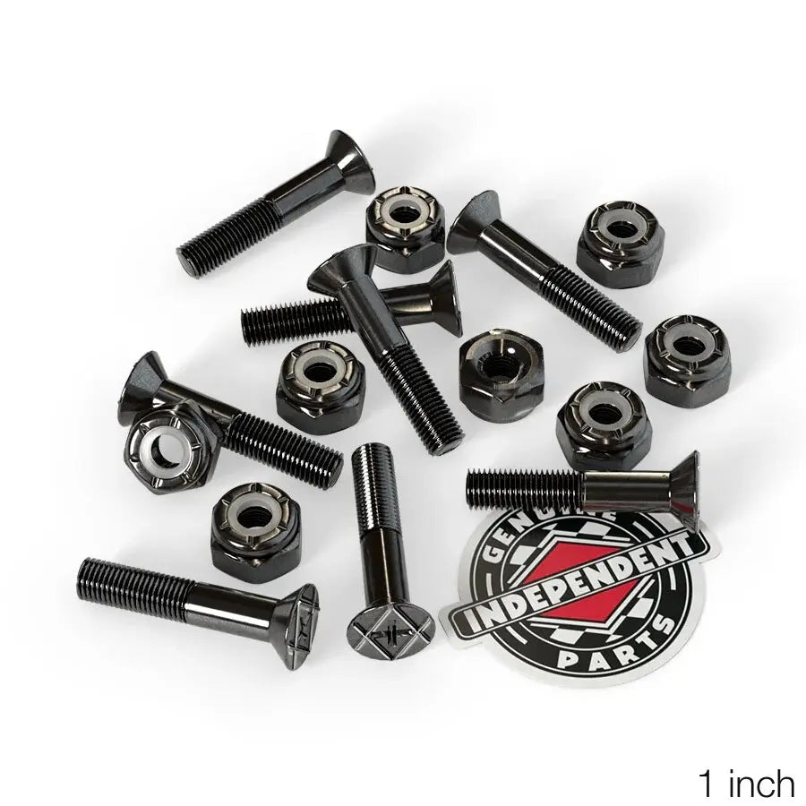 INDEPENDENT TRUCKS BOLTS BLACK - 1 INCH (PHILLIPS)