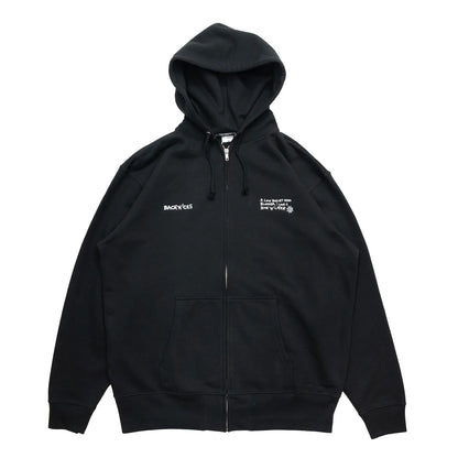 BACANCES / BC ZIP HOODIE (NOW"N"LATER) - BLACK