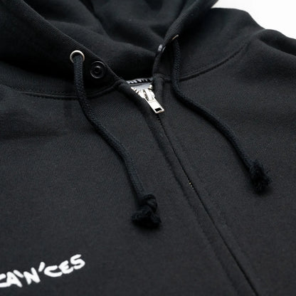 BACANCES / BC ZIP HOODIE (NOW"N"LATER) - BLACK