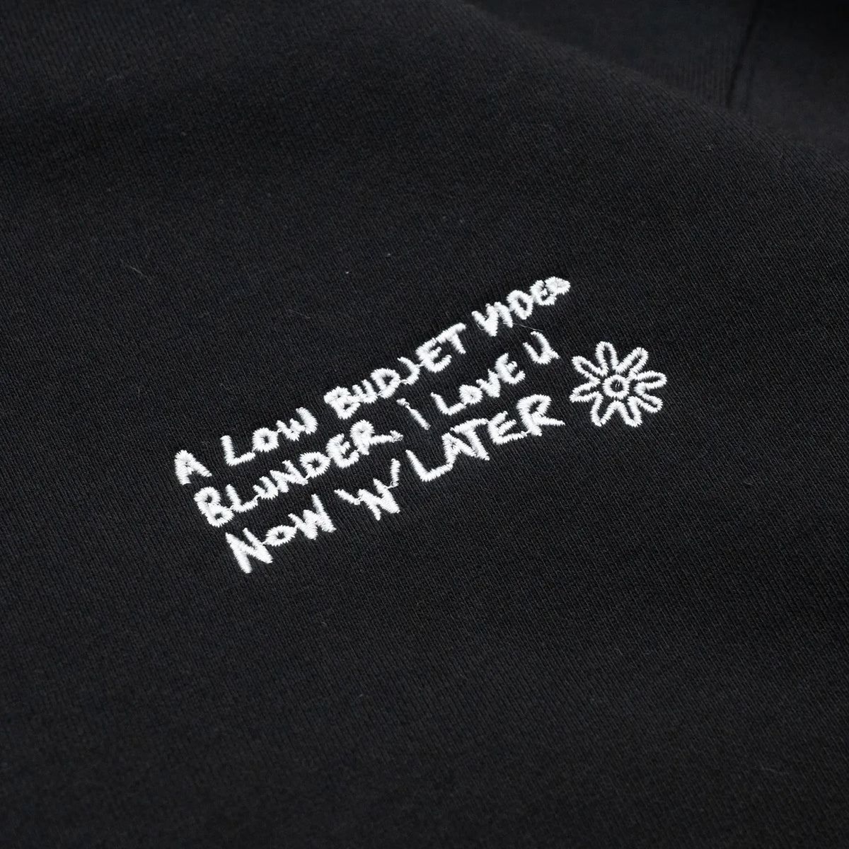 BACANCES / BC ZIP HOODIE (NOW"N"LATER) - BLACK