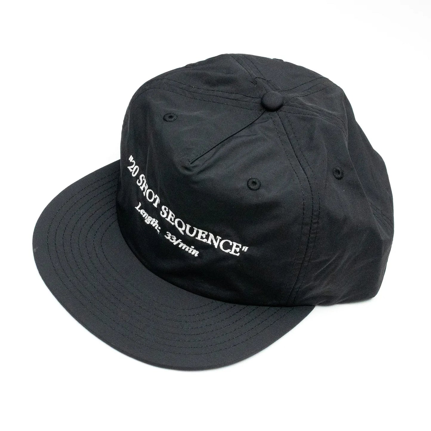 BACANCES ALL INCLUSIVE / 20 SHOT NYLON CAP - BLACK