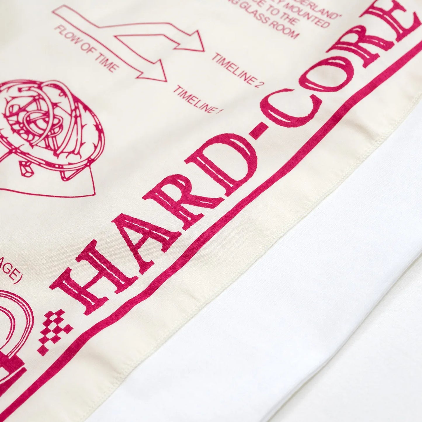 BACANCES / BC BANDANA S/S T-SHIRTS（UFO'S） - WHITE