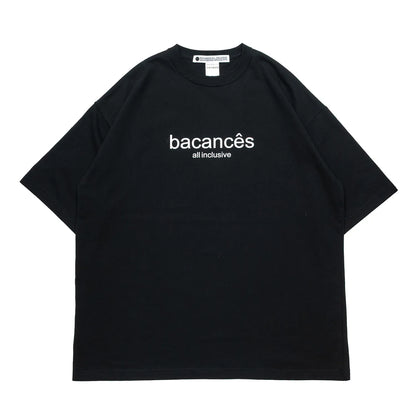VACANCES / BC S/S TEE CIRCUMFLAX LOGO - BLACK