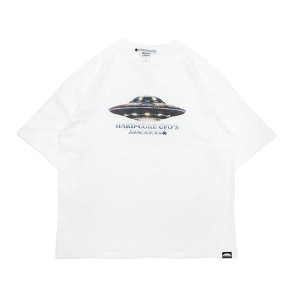 BACANCES / BC S/S T-SHIRTS（HARDCORE UFO'S） - WHITE