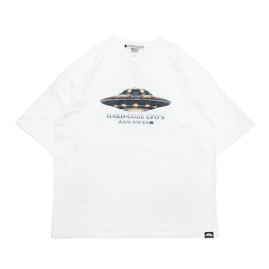BACANCES / BC S/S T-SHIRTS（HARDCORE UFO'S） - WHITE