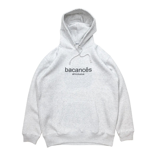 VACANCES / BC URA HOODIE (WORK SHOP LOGO) - GREY