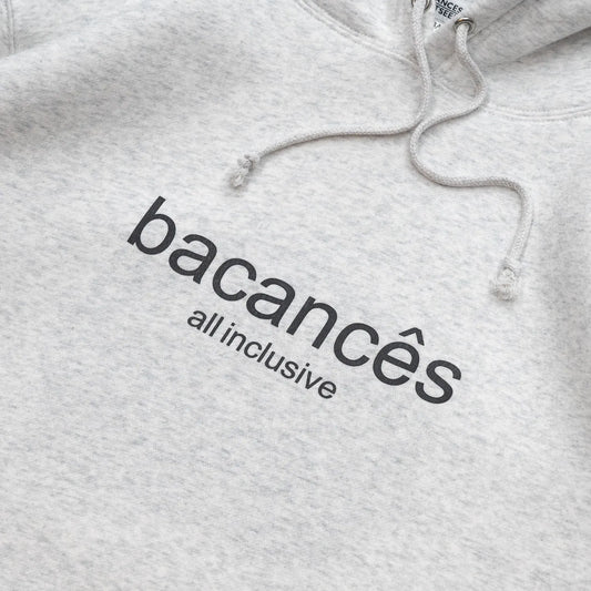 VACANCES / BC URA HOODIE (WORK SHOP LOGO) - GREY