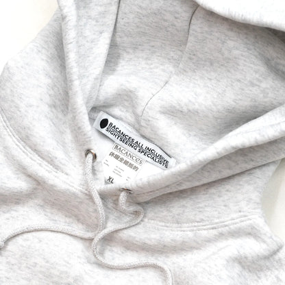 VACANCES / BC URA HOODIE (WORK SHOP LOGO) - GREY