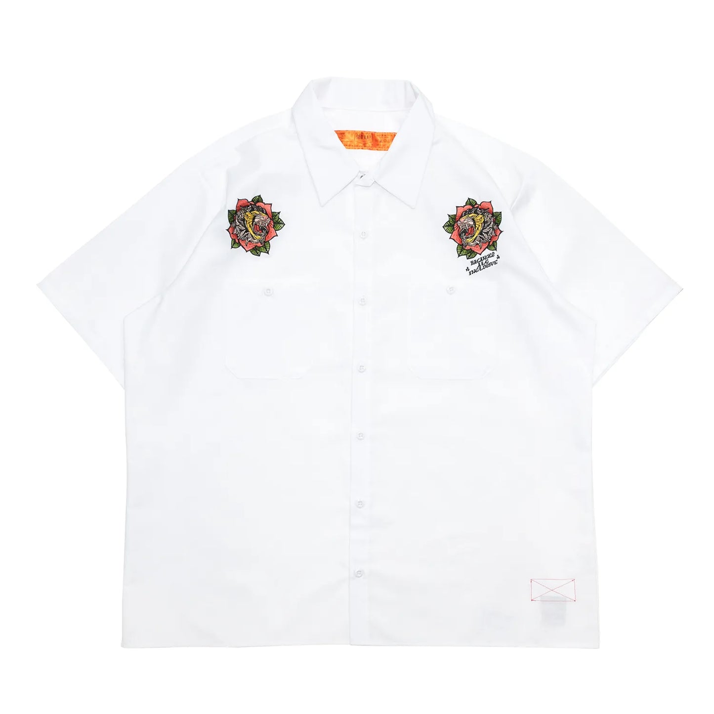 BACANCES / BLC WORK S/S SHIRTS（BARALION）- WHITE