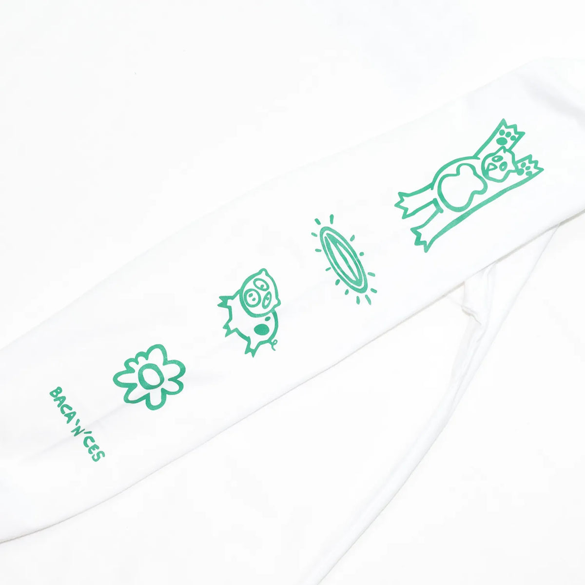 BACANCES / BC BC L/S TEE (NOW"N"LATER）- WHITE
